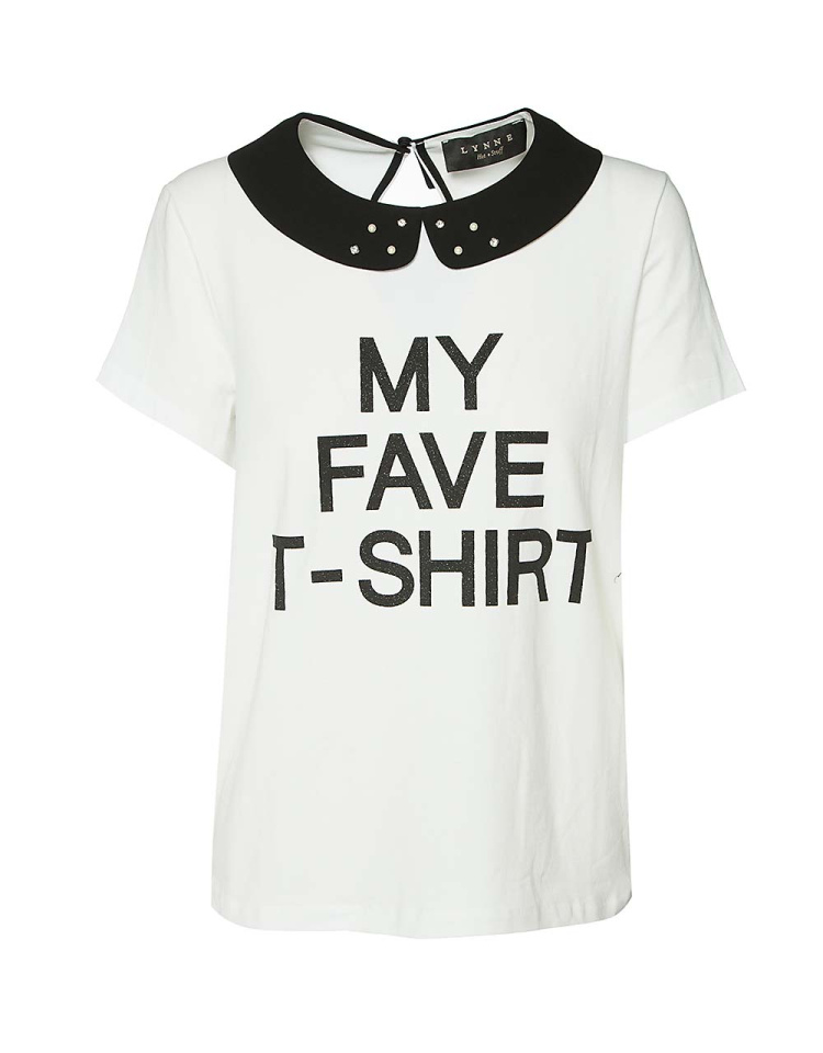 Μπλούζα με τύπωμα ''Μy fave T-shirt''