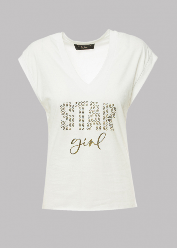 Μπλούζα με τύπωμα "Star girl"