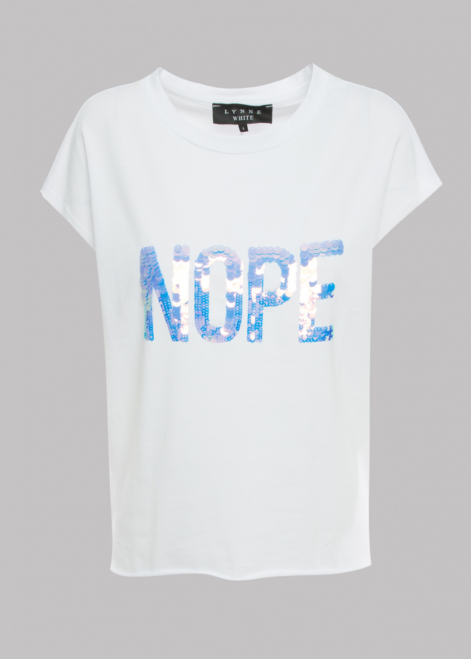 Μπλούζα με τύπωμα "NOPE"
