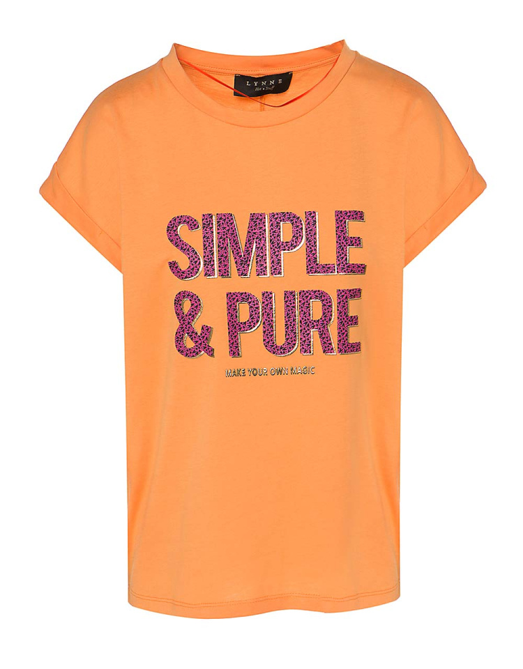 Αμάνικη μπλούζα με τύπωμα ''Simple & Pure''